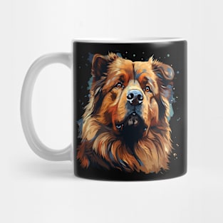 Patriotic Chow Chow Mug